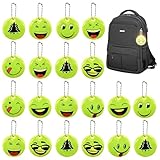 CHENKEE Reflektor Anhänger, 20 Stücke Sicherheits Reflektor Anhänger...