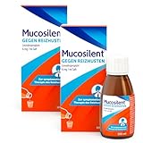 Mucosilent gegen Reizhusten | 2x100 ml Hustenstiller Saft | Vorteilspack | Mit...