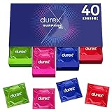 Durex Surprise Me Kondome in stylischer Box - Extra Vielfalt, praktisch &...
