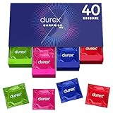 Durex Surprise Me Kondome in stylischer Box - Extra Vielfalt, praktisch &...