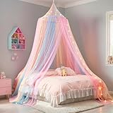 Pluvyze Betthimmel Mädchen Betthimmel Kinder Baldachin Kinderzimmer Moskitonetz...