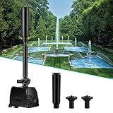 Forever Speed 800L/h Springbrunnenpumpe Wasserspielpumpe Teichpumpe Fontäne...