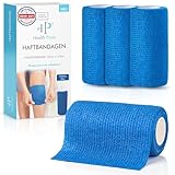 Health Press® Selbstklebender Verband – 4 Bandagen Rollen (10cm x 4,5m) –...