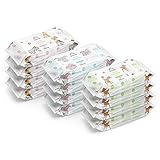 Amazon-Marke: Mama Bear Disney Ultra Sensitive Baby-Feuchttücher, geruchlos,...
