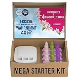 Febreze Programmierbarer Lufterfrischer 3Volution Duftstecker Starter-Kit + 4x...