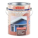 Wilckens 2,5 L. Wetterschutzfarbe, Anthrazitgrau RAL 7016 Seidenglänzend, Innen...