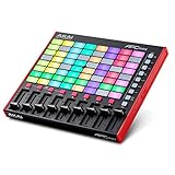 Akai Professional APC Mini MK2 - USB MIDI Pad Controller für Clip Launching mit...