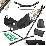 KESSER® Hängematte Lake mit Gestell, Doppel für 2 Personen, 200kg...