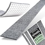 Filzgleiter selbstklebend Grau (4mm) | Streifen in 1 Meter Länge | Breite 1cm...