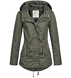ONLY Damen Onlnew Lorca Spring Parka Jacket CC OTW Parka, per Pack Grün (Grape...