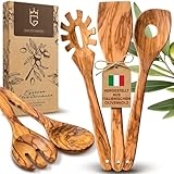 GOLDENBERG® Premium Kochlöffel Set 5-teilig | feinstes italienisches...