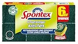 Spontex Topfreiniger Anti-Fett x6, mit fettabweisenden Recyclingfasern und...