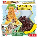 Mattel Games SOS Affenalarm Spiel, Würfelspiel für die Familie, Kinderspiele,...