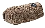 HUNTER Hundepullover MALMÖ, Farbe: beige, klassisches Zopfstrick-Muster,...