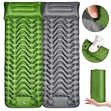 Clefivie Aufblasbare Campingmatratze, Selbstaufblasendes Campingpad,...
