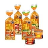 STEINER’s Low Carb High Protein Pasta Party Box | 95-99% weniger Kohlenhydrate | Pasta Set | Inkl. Fusilli & Tagliatelle, Pasta Gewürze & Bruschetta Gewürzmischung
