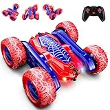 Dreamlandia Ferngesteuertes Auto ab 3-10 Jahre, 2.4Ghz 360° Flip RC Auto...