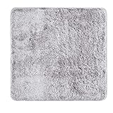 fluffy® WC-Vorleger für Wand-WCs mit Rutschfester Unterseite (50 x 50 cm,...