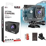 SJCAM SJ4000 Action Cam 4K30fps WiFi Kamera,40MP Ultra HD 170°FOV mit EIS...