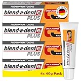 Blend-a-dent Plus Unschlagbarer Halt Premium Haftcreme, für Voll- und...