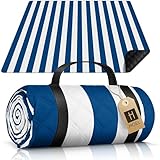 HOEL Picknickdecke 200x200 cm wasserabweisend + isoliert - Strandmatte...