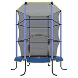 Ultrasport Kinder Indoor-Trampolin Jumper 140 cm, Spaß- und Fitnesstrampolin...