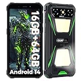 OUKITEL G5 Outdoor Smartphone Android 14, Doppel-Campinglicht Outdoor Handy Ohne...