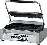 Saro Elektro-Kontaktgrill Modell PG 1B Profi Grillplatte Tischgrill...