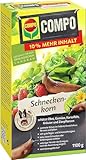 COMPO Schneckenkorn - 1,1 kg - regenfestes Streugranulat gegen Nacktschnecken,...