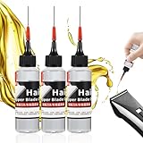 YANINEE 3 Stück Rasierer Öl, Haarschneidemaschine Öl, Rostschutz Geruchloses...