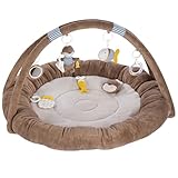 Fehn 3-D-Activity-Nest Otter – Besonders weicher Spielbogen mit 7 abnehmbaren...