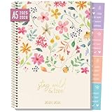 Häfft® College-Timer A5 2025/2026, Schülerplaner mit Sprüchen und Stickern...