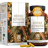 Kurkuma Kapseln hochdosiert: Extrakt einer Kapsel entspricht 15.000mg Curcuma -...