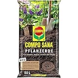 COMPO SANA® Pflanzerde für alle Stauden, Büsche, Hecken sowie Bäume und...