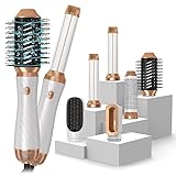 Haarstyler 6 in 1 Hair Styler set mit 1000W Haartrockner, Rundbürste,...