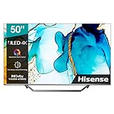 Hisense 50U7QF QLED 126cm (50 Zoll) Fernseher (4K ULED HDR Smart TV, HDR 10+,...