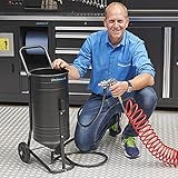 Datona Mobiles Sandstrahlgerät - 50L Injektorstrahler mit Strahlpistole,...