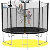 KINETIC SPORTS Trampolin Outdoor Salto Ø 305 cm - TÜV Rheinland geprüft,...