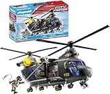 PLAYMOBIL City Action 71149 SWAT-Rettungshelikopter, detailreicher...