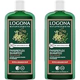 LOGONA Naturkosmetik Farbreflex Shampoo Rot-Braun für natürlich glänzendes...