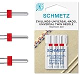 SCHMETZ | 1 Nähmaschinennadel | Zwillings-Universal | 130/705 H ZWI SORT. THS |...