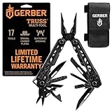 Gerber Multifunktionswerkzeug mit Nylon-Scheide und 17 Funktionen, Truss...