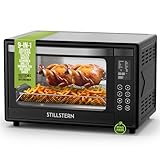 Stillstern Minibackofen mit Umluft (35L) DE Version, Pizza Ø28cm, NEU: CYCLONE...