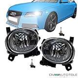 DM Autoteile Klarglas Nebelscheinwerfer Set H11 Chrom passt für A5 7T A4 B8 A6...