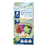 STAEDTLER Buntstifte Noris colour, ergonomisches Dreikantformat, rutschfeste...