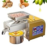 1100W Elektrische Ölpresse Maschine, automatische Kalt- und Heißölpresse aus...