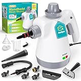 Rolipo Dampfreiniger Handgerät mit 12-Teiligem Zubehör, 1050W Steam Cleaner...