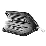 LUFFLOK Kreditkartenetui für Herren und Damen, Premium Kunstleder RFID Karten...