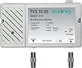 Axing TVS 10-00 Breitband-Verstärker für Kabelfernsehen oder Antennen DVB-T2...