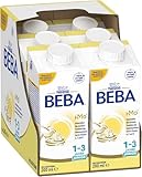 BEBA Junior 1-3 Jahre Milchgetränk trinkfertig, Babynahrung mit HMO 2'-FL, ohne...
